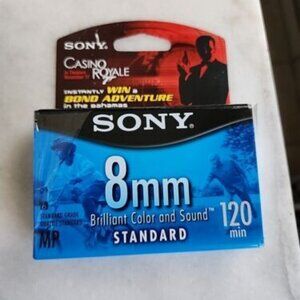 Sony 8mm P6-120MPL 120 Minute Video 8 MP Standard Video Tapes Sealed